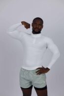 Apex Men Long Sleeve shirt (White compression)