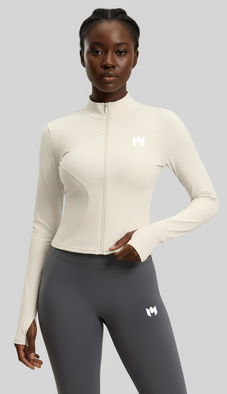 Elastic Fitness Jacket