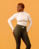 Fitness Jacket & High Waist Pants
